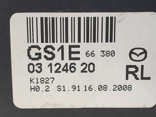 MANDO ELEVALUNAS TRASERO IZQUIERDO MAZDA MAZDA 6 LIM. (GH) 2007-2012