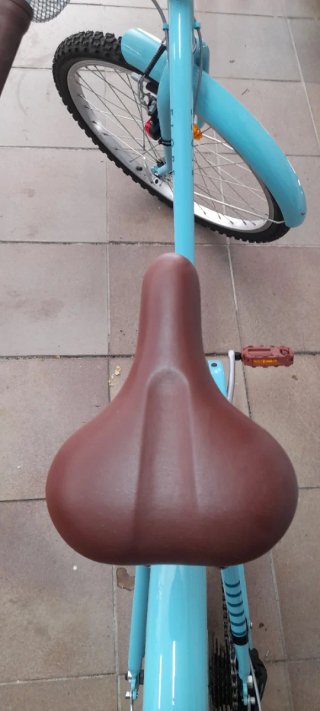 Bicicleta infantil azul