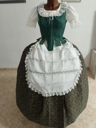 Traje de Huertana Talla Única