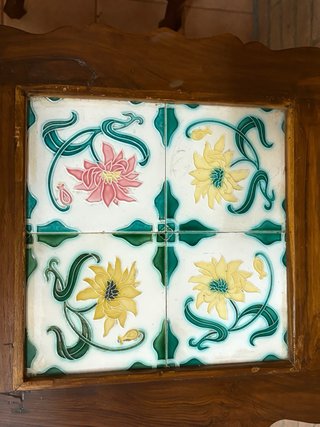 Coppia comodini con piano in ceramica