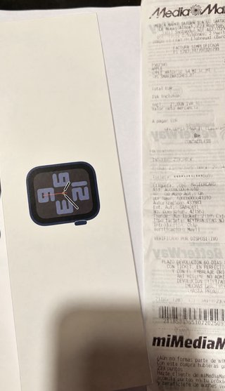 Apple Watch SE 2 44mm Nuevo con ticket y garantia