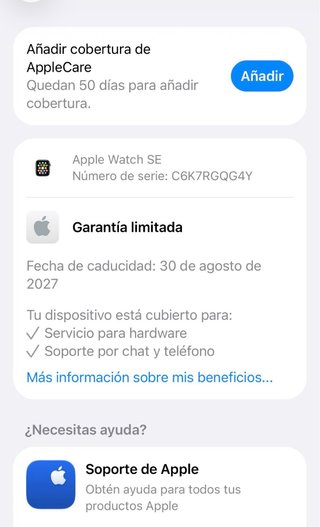 Apple Watch SE 2 44mm Nuevo con ticket y garantia