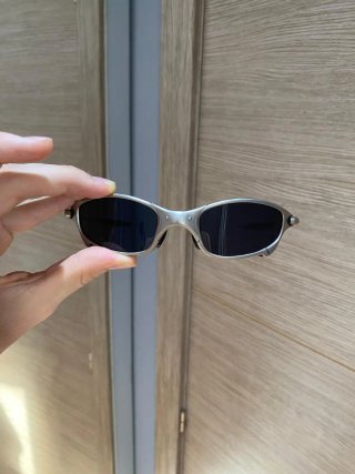 Gafas Oakley Juliet Metálicas Plata/Negro