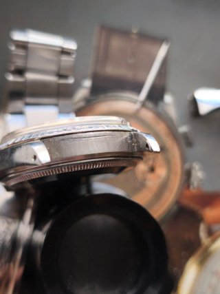 Rolex 1603 Bisel Oro Blanco