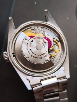 Rolex 1603 Bisel Oro Blanco