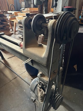 Torno para madera