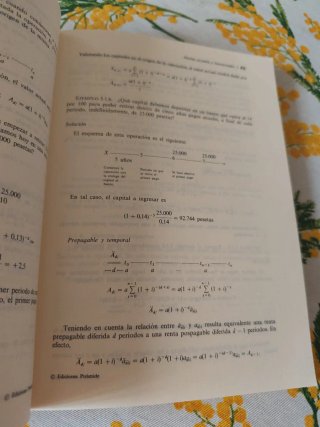 Curso de Matemática Financiera