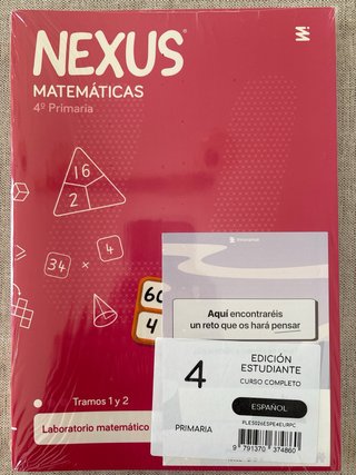 Nexus Matemáticas Lengua+:Tareas+destrezas Inglés
