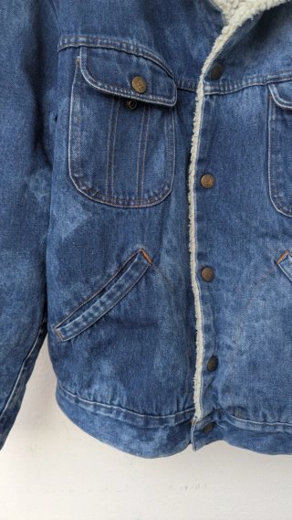 Giubbotto Jeans Imbottito Rifle