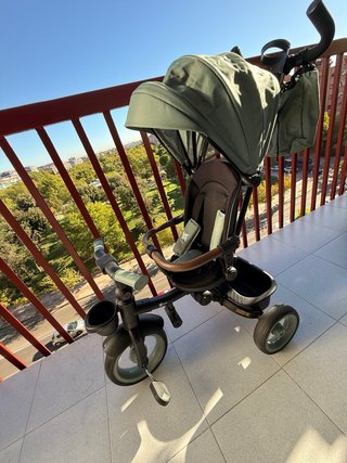Triciclo evolutivo plegable bebé 1-5 años