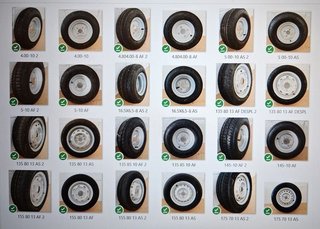 NUEVAS: Ruedas completas para remolques