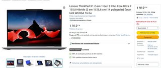 Portátil Lenovo X1 2-en-1 Gen 9 EN SU CAJA