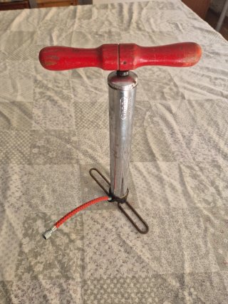 Inflador de bicicleta vintage