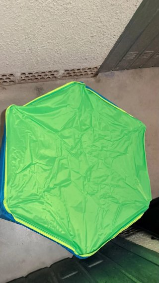 Piscina hexagonal de tela