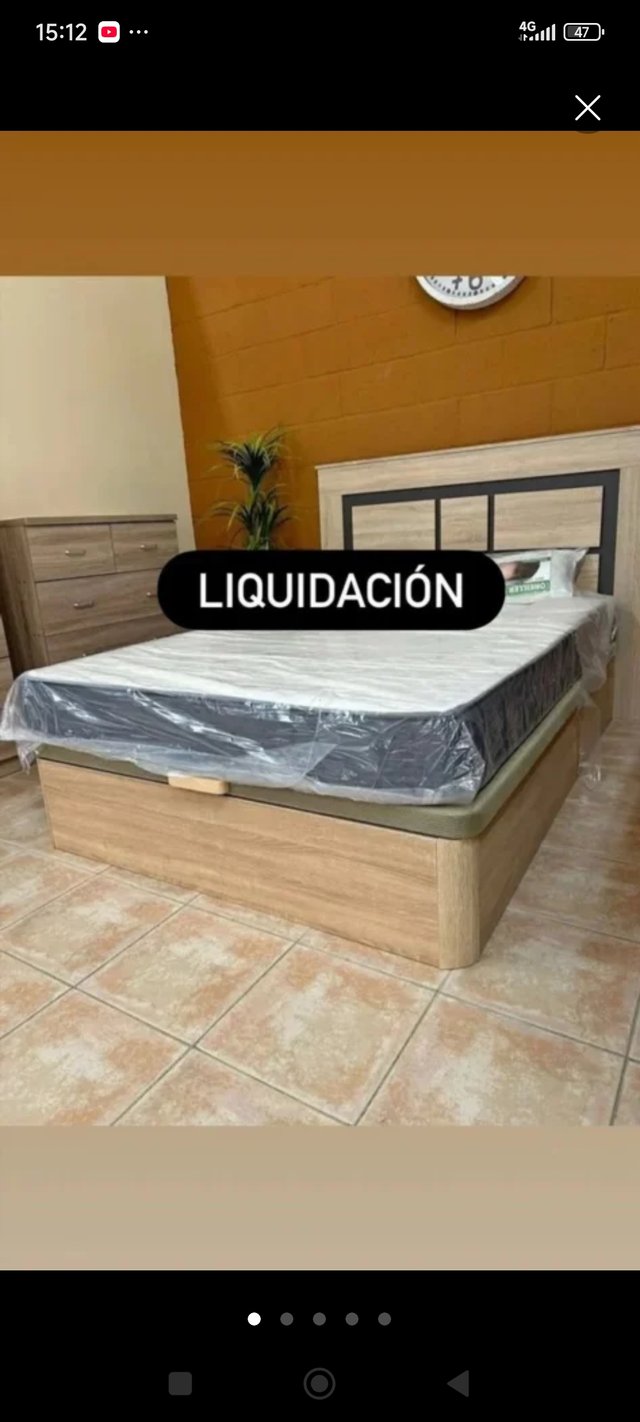 Colchón y canapé