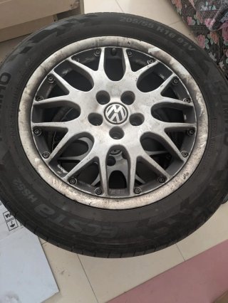 Llantas bbs con los neumáticos