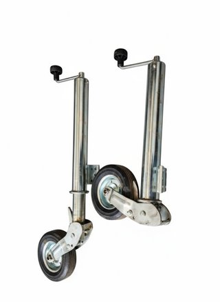 NUEVA: Rueda jockey automática para remolque