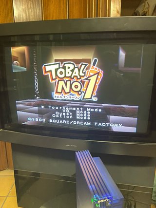 Juego Tobal Nº1 Japonés PS1 Squaresoft