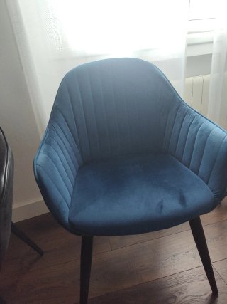 2 Sillas SKLUM Negro y Azul