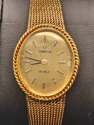 Reloj Omega De ville Oro 18k Reparado 38.38gr