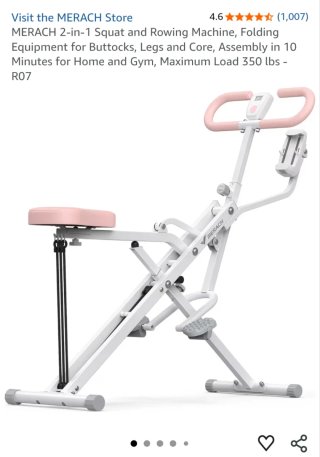 Máquina Sentadillas Remo MERACH 2-en-1