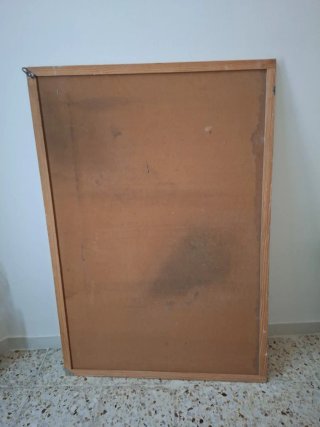 Pizarra Blanca 125x86cm Madera