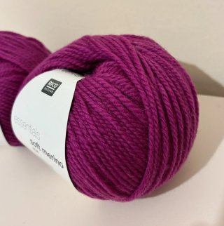 Lote 2 ovillos lana Soft Merino aran de Rico Desig