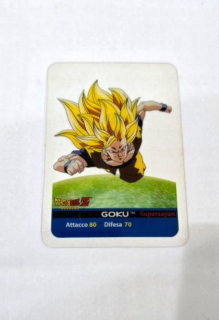 Carta Dragon Ball Z Goku Supersayan Edibas