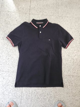 Polo Tommy Hilfiger Azul Marino Talla L