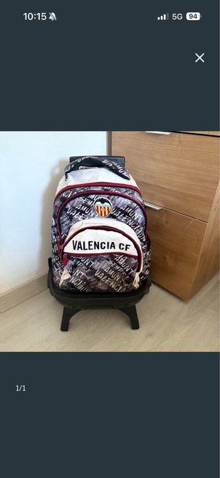Mochila con carro Valencia CF