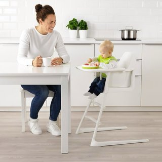 Trona IKEA Langur Blanca Convertible Evolutiva