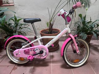 Bicicleta Infantil B'Twin Doctor Girl 500 16''