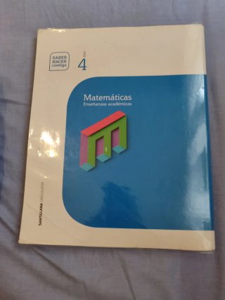 Matemáticas 4 Eso santillana saber hacer contigo