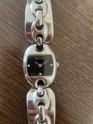 Reloj Gucci Mujer Acero 3 Diamantes