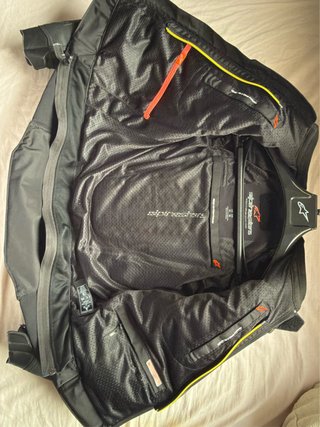 Chaqueta de moto Alpinestars missile v3 black