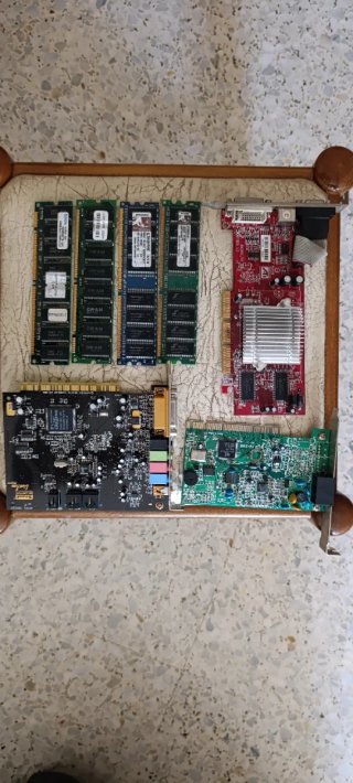 Lote Tarjetas Memoria, Video y Sonido Antiguas