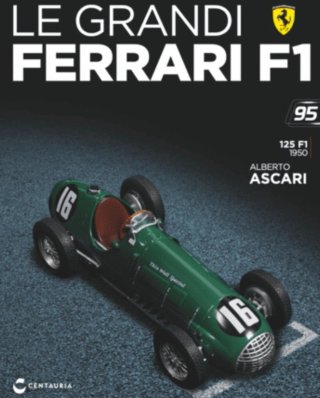 F1 Ferrari 125 F1 Alberto Ascari 1950