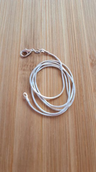 Collar Plata de Ley 925 Cadena 55cm