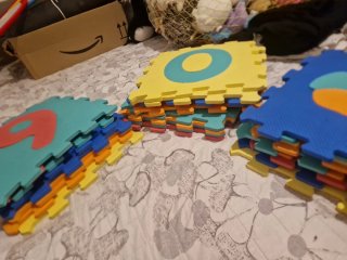 Tappeto puzzle 26 pz misti per bambini