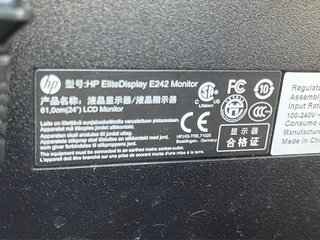 Monitor HP EliteDisplay E242 24”