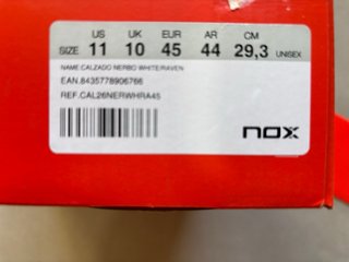 Zapatillas Padel Nox Nerbo NUEVAS