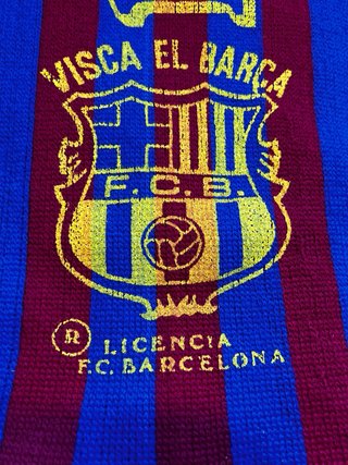 Bufanda FC Barcelona Azul y Rojo