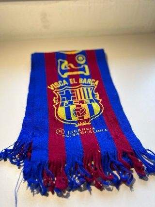 Bufanda FC Barcelona Azul y Rojo