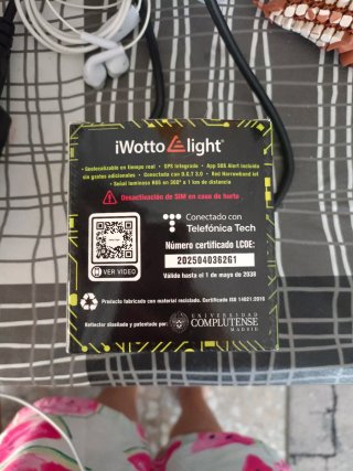 Luz emergencia V16 iWotto E-Light GPS