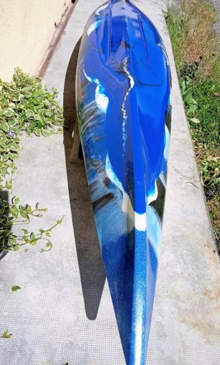 KAYAK DE MAR NUEVO. Equipado con TIMÓN.