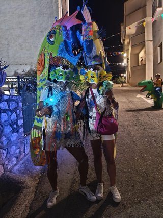 Disfraz Caballito de Mar Hecho a Mano