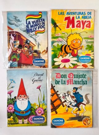 ALBUM CROMOS DANONE COMPLETOS