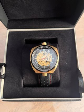 Orologio Richurus automatico scheletrato oro