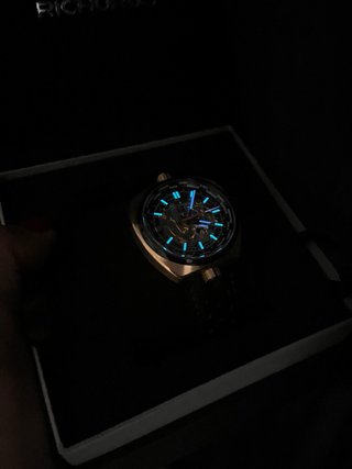 Orologio Richurus automatico scheletrato oro