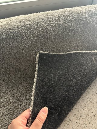 Alfombra Ikea STOENSE gris 80x150 cm